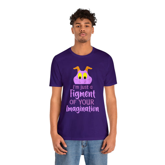 I'm Just a Figment of Your Imagination Shirt, Figment Costume, Purple Dragon Cosplay, Theme Park Day Outfits