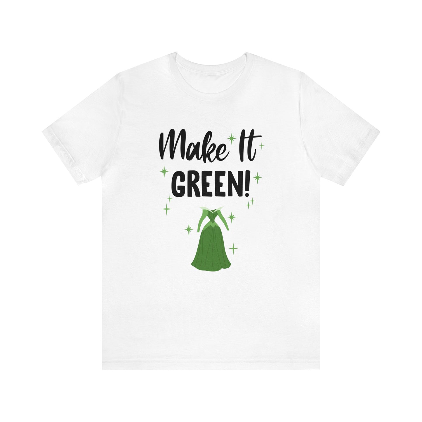 Sleeping Beauty Shirt, Make It Green, Fauna Fairy Godmother Costume, Gender Reveal Party