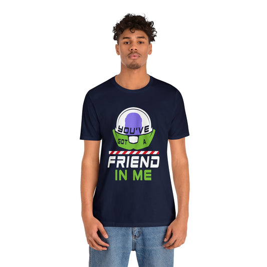 Buzz Lightyear Tee, You've Got a Friend in Me Shirt, Toy Story Land T-Shirt, Pixar Outfits, Theme Park Apparel