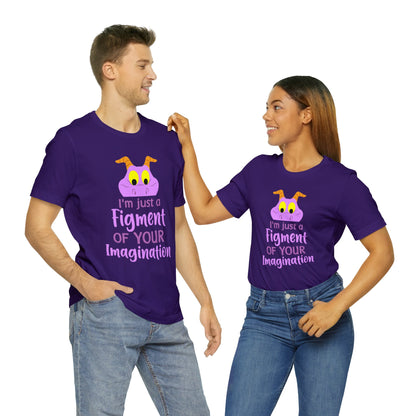 I'm Just a Figment of Your Imagination Shirt, Figment Costume, Purple Dragon Cosplay, Theme Park Day Outfits