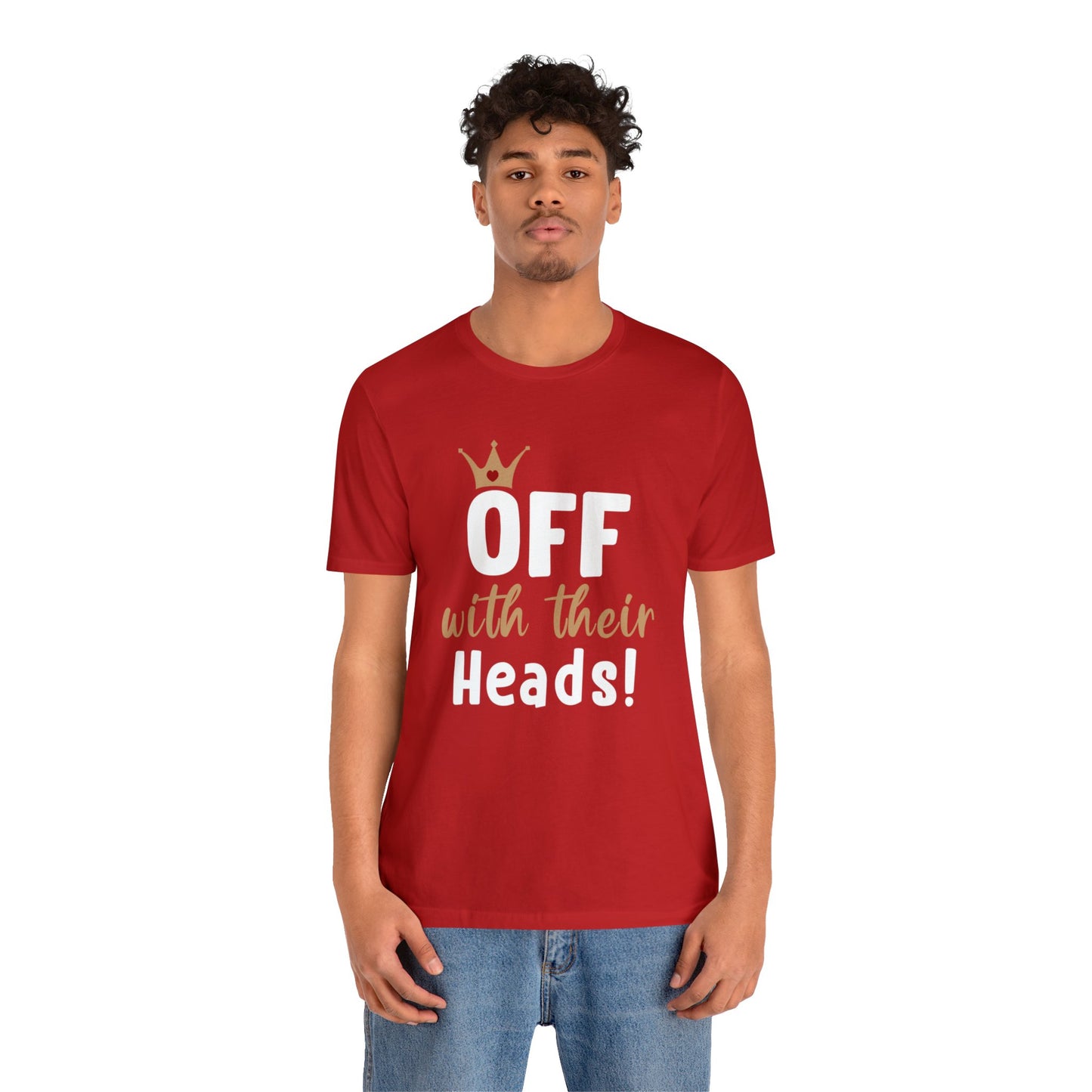 Off With Their Heads Shirt, Alice in Wonderland Costume, Queen of Heart Cosplay, Theme Park Day Outfits