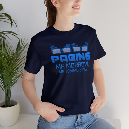 Paging Mr Morrow Shirt, Peoplemover T-Shirt, Tomorrowland Tee, Walt Disney World Theme Park Day Outfits