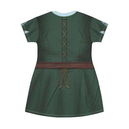 Susan Pevensie Archer Short Sleeve Dress, The Chronicles of Narnia Costume