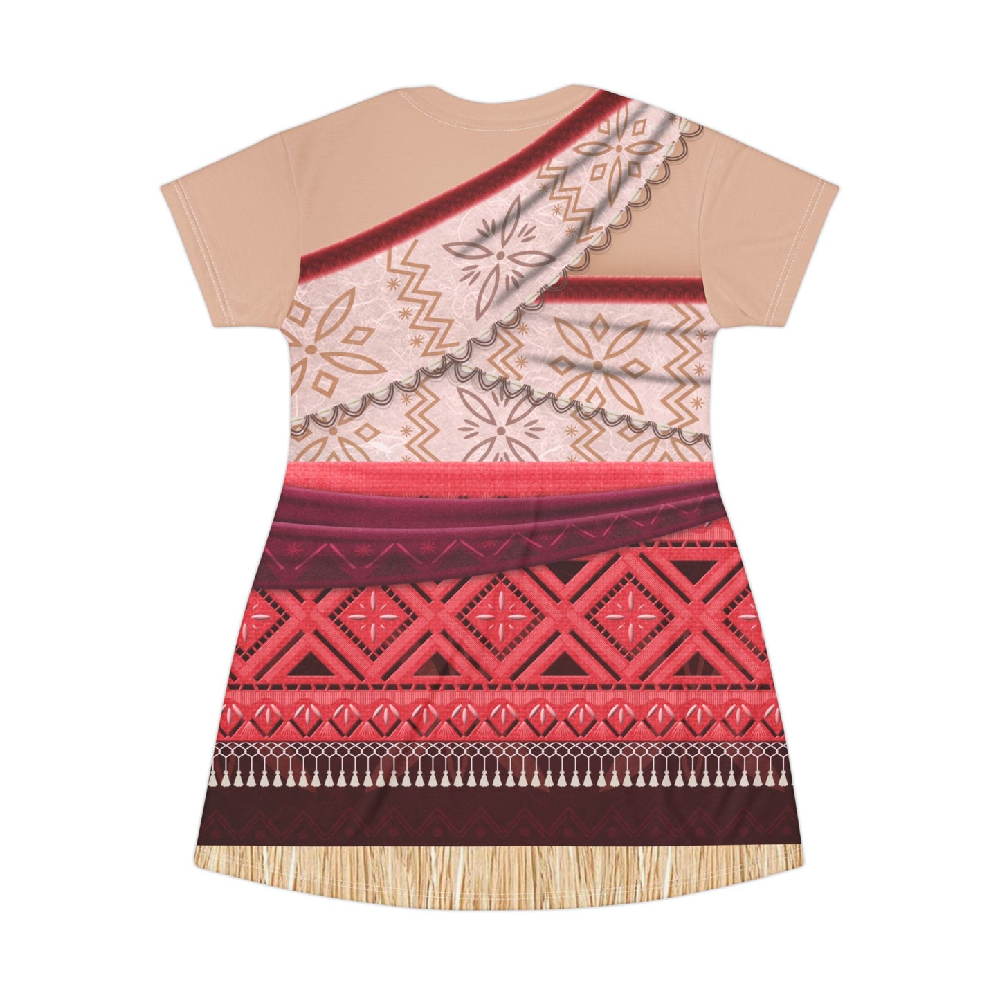 Moana 2 Short Sleeve Dress, Moana Costume