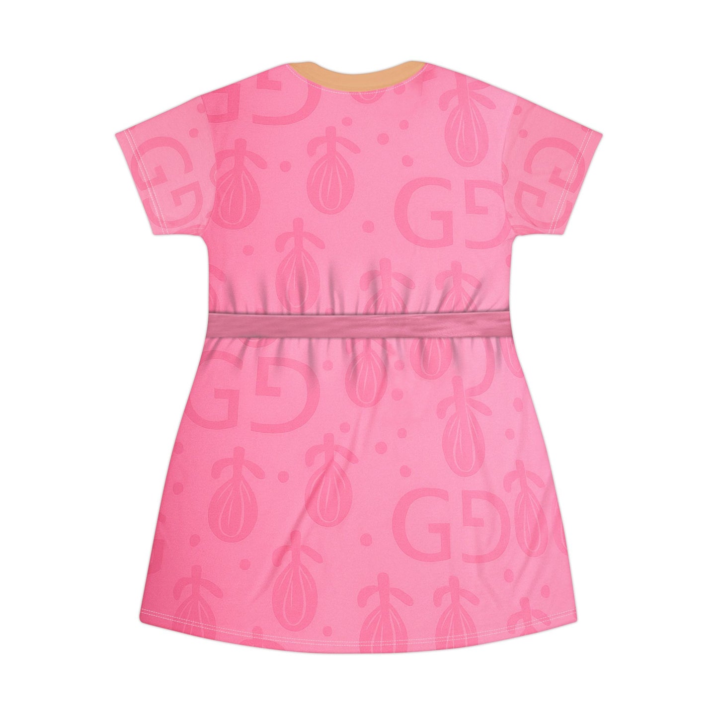 Judith Pink Short Sleeve Dress, Zootopia 2 Character Inspired Costume