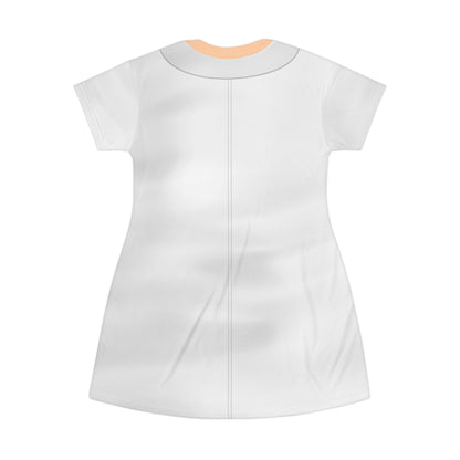 Dr. Sam Short Sleeve Dress, Hoppers Character Inspired Costume