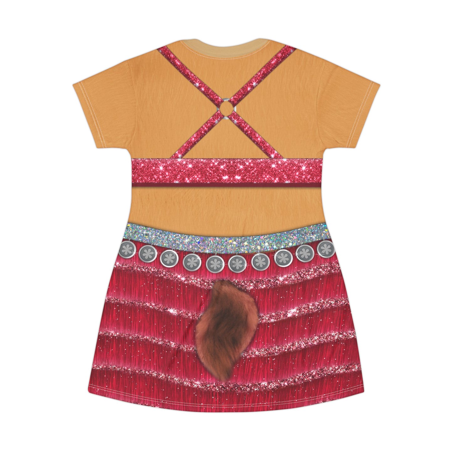 Gazelle Short Sleeve Dress, Zootopia Character Costume