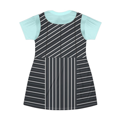 Elphaba Shiz Uniform Short Sleeve Dress, Wicked Character Inspired Costume