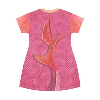 Fish Queen Short Sleeve Dress, Hoppers Character Inspired Costume