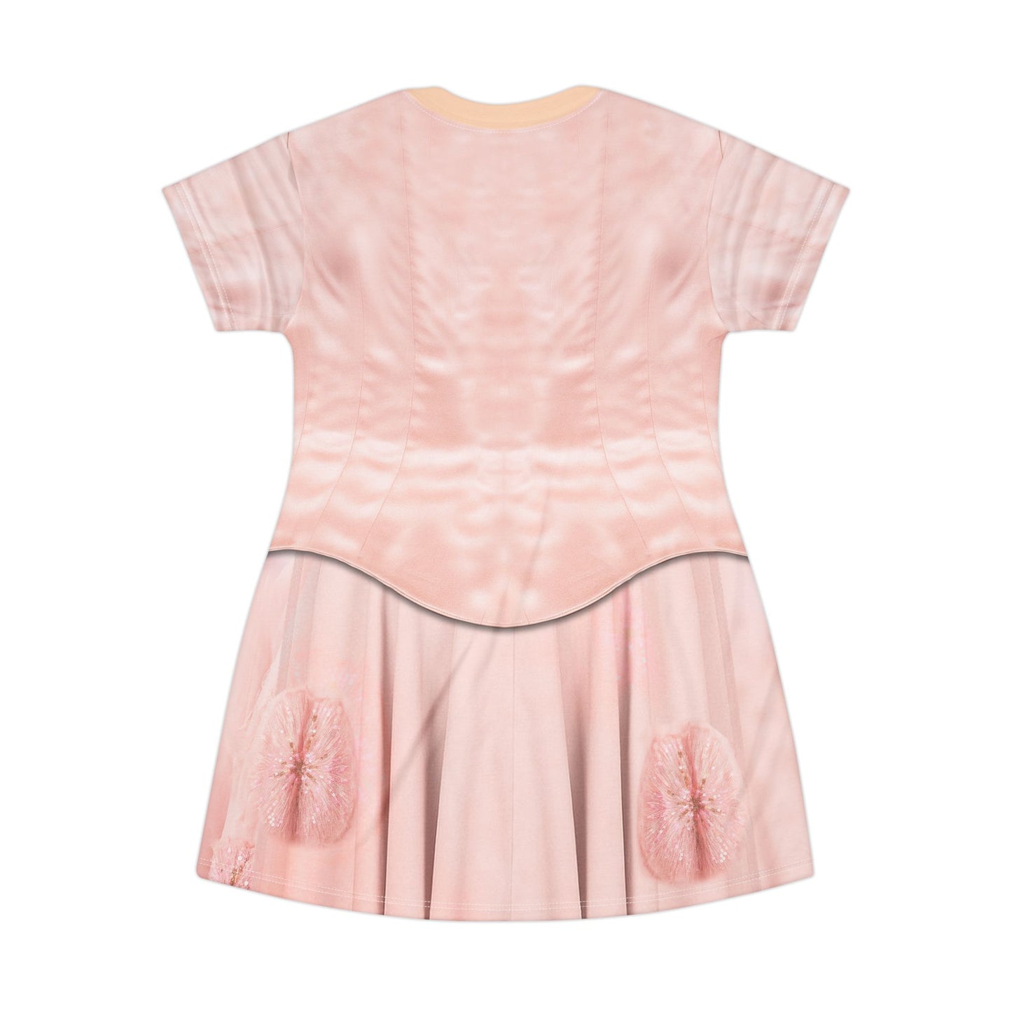 Glinda Engagement Short Sleeve Dress, Wicked Character Inspired Costume