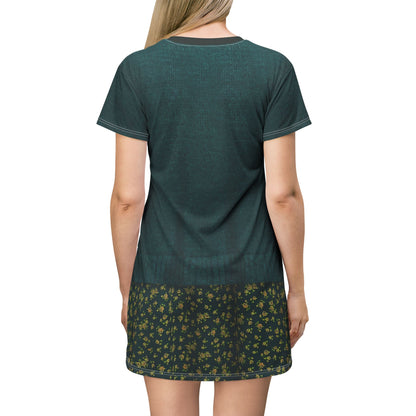 Natalie Short Sleeve Dress, Games Character Inspired Costume