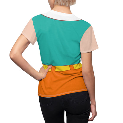 Gretel Green Women's Shirt, Hamster & Gretel Character Inspired Costume