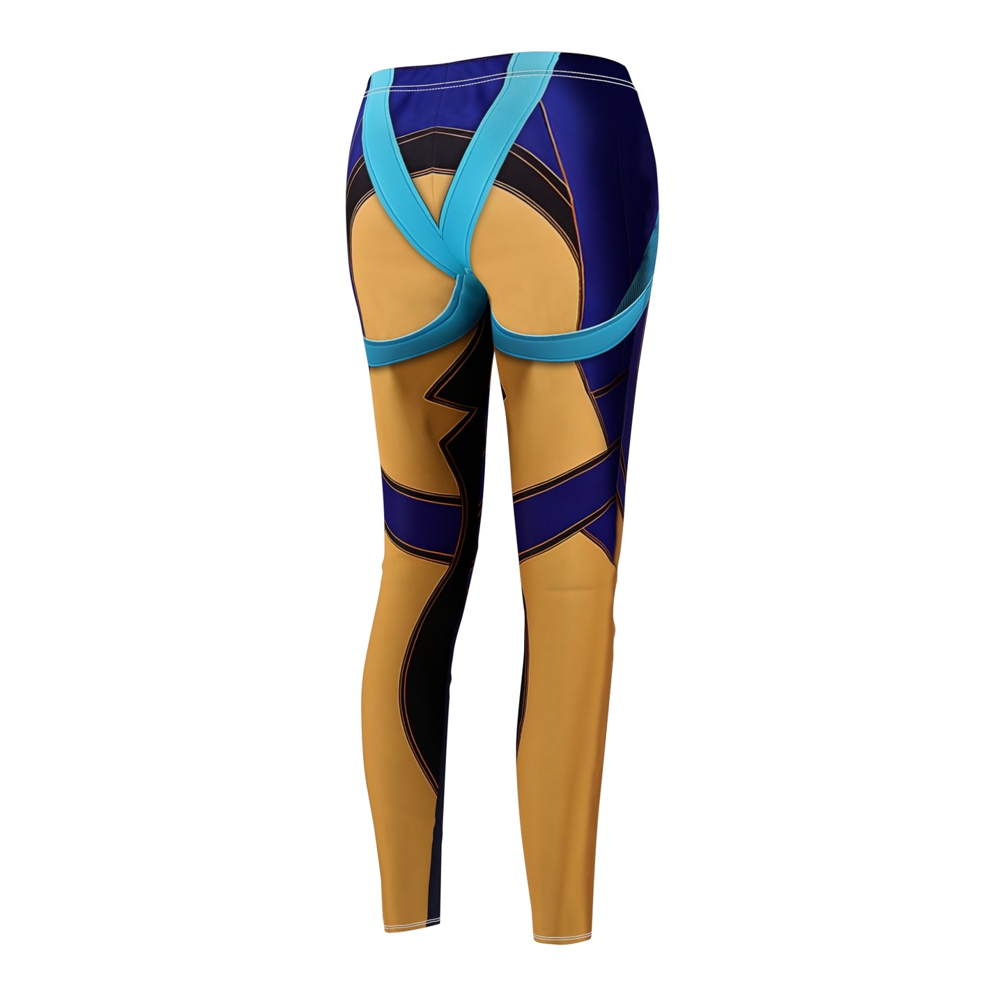 Kpop Blue Style Leggings, IdoI Girls Group Cosplay Costume