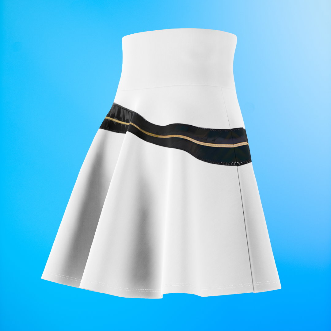 Kpop Black Gold Skirt, K-Pop IdoI Girl Group Inspired Cosplay Costume