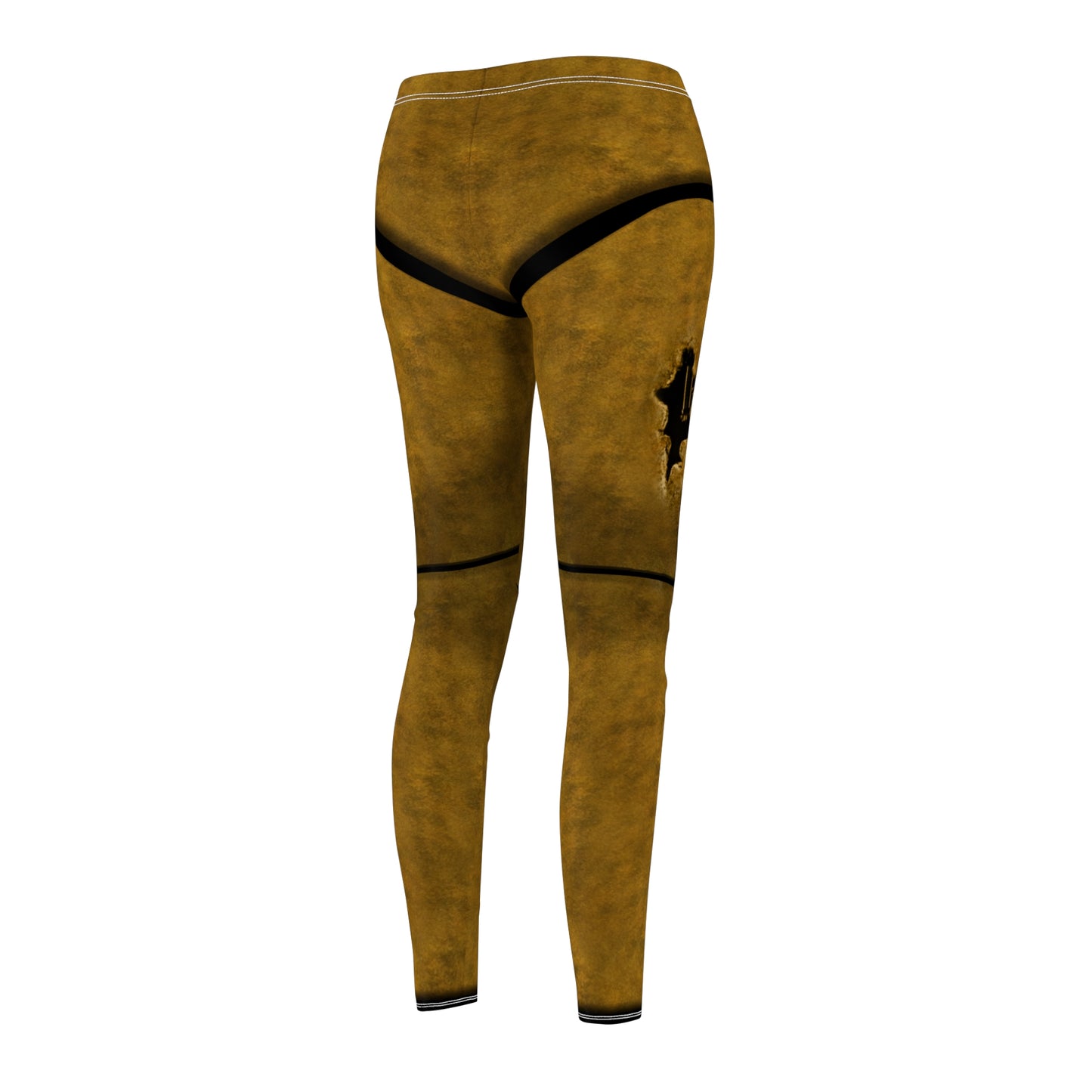 Yellow Animatronic Bear Legging, FNAF Character Inspired Costume