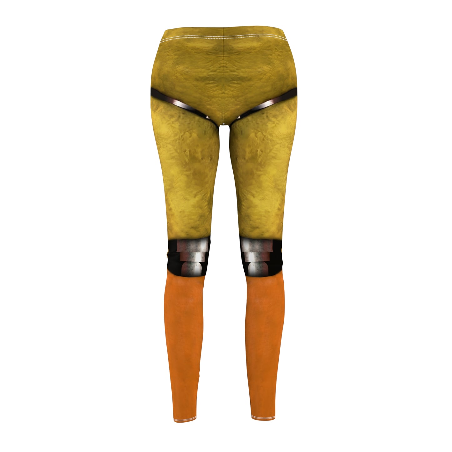 Yellow Animatronic Chicken Legging, FNAF Character Inspired Costume