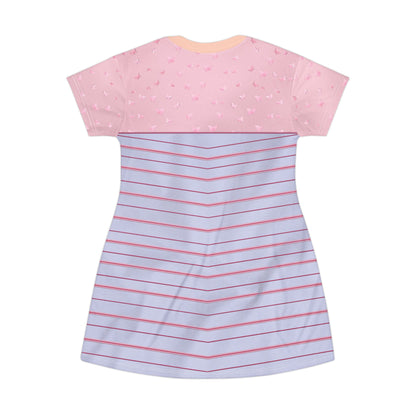 Glinda Short Sleeve Dress, Wicked Character Inspired Costume