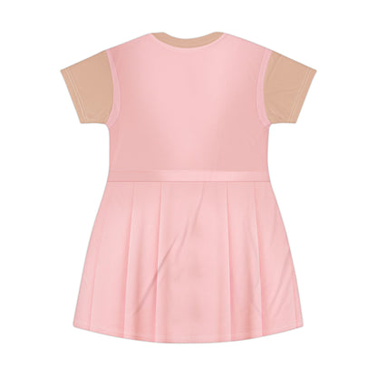 Glinda Training Short Sleeve Dress, Wicked Character Inspired Costume
