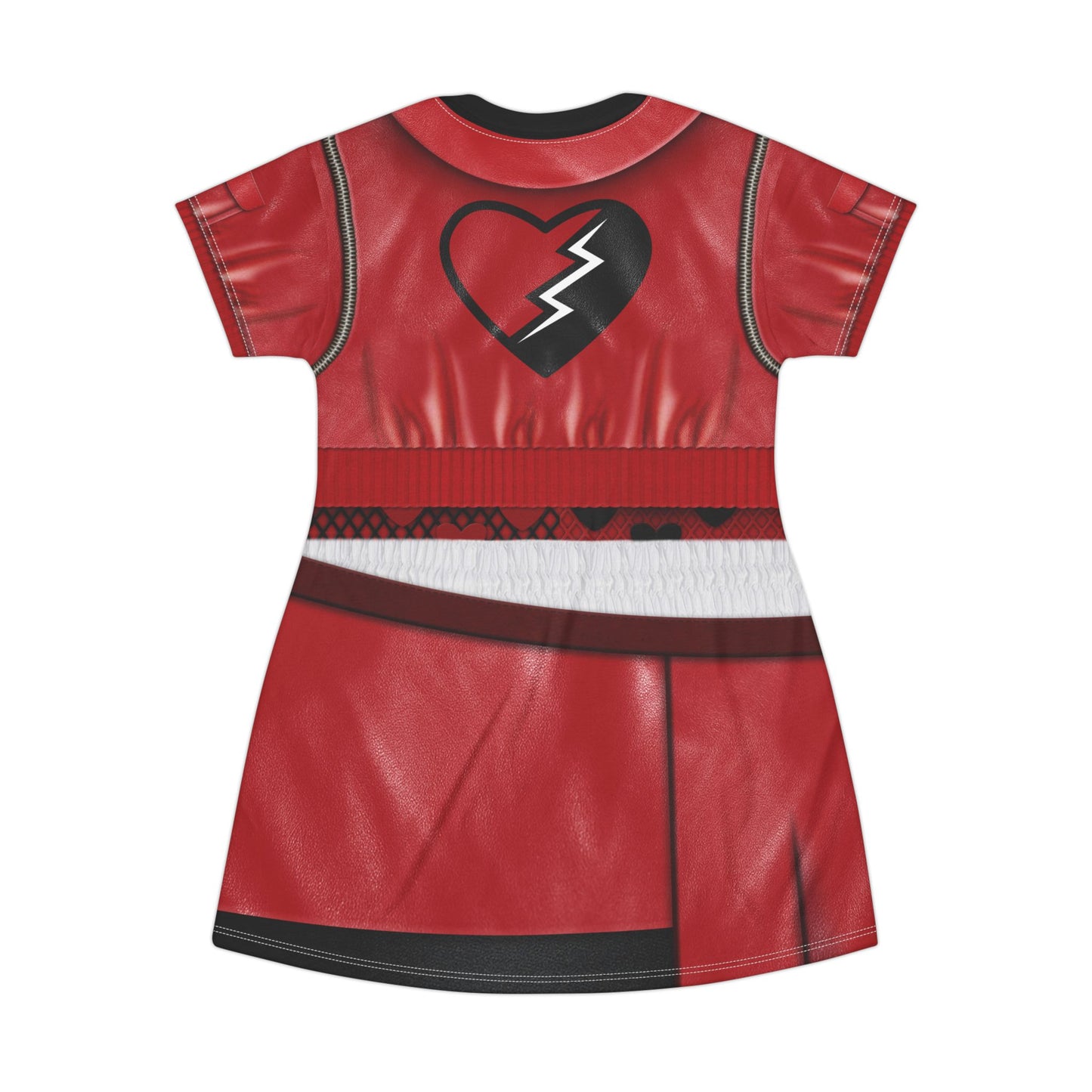 Red of Hearts Jacket Short Sleeve Dress, Descendants 4 The Rise Of Red Costume