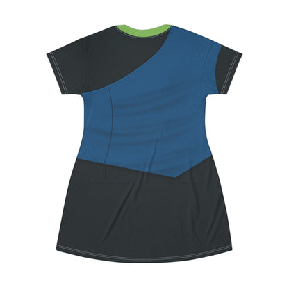 Elphaba Training Short Sleeve Dress, Wicked Character Inspired Costume