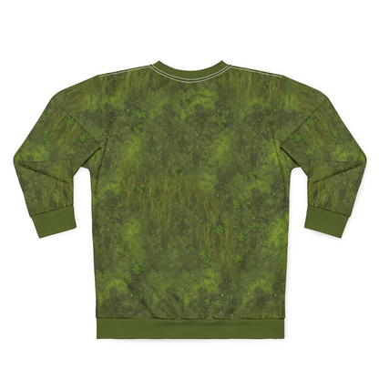 Creeper Face Cosplay Long Sleeve Shirt, The Overworld Game Character Inspired Costume