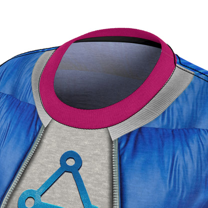 Addison Wells Blue Vest Women's Shirt, Zombies 4 Dawn of the Vampires Costume