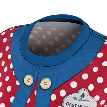 Hollywood Studios Sunset Boulevard Women Shirt, Disney Cast Member Costume