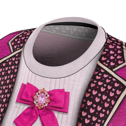 Pink Cute Look Women's Shirt, Descendants 5 Wicked Wonderland Costume