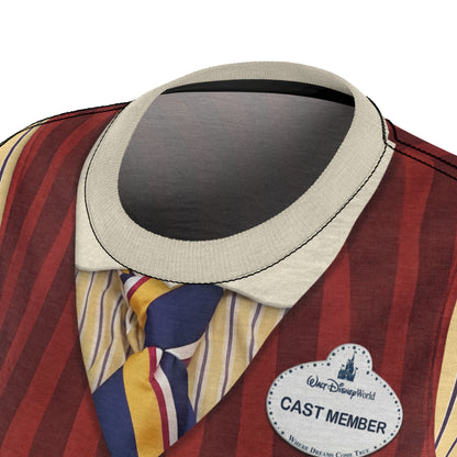 Storybook Circus Shirt, Disney Cast Member Costume