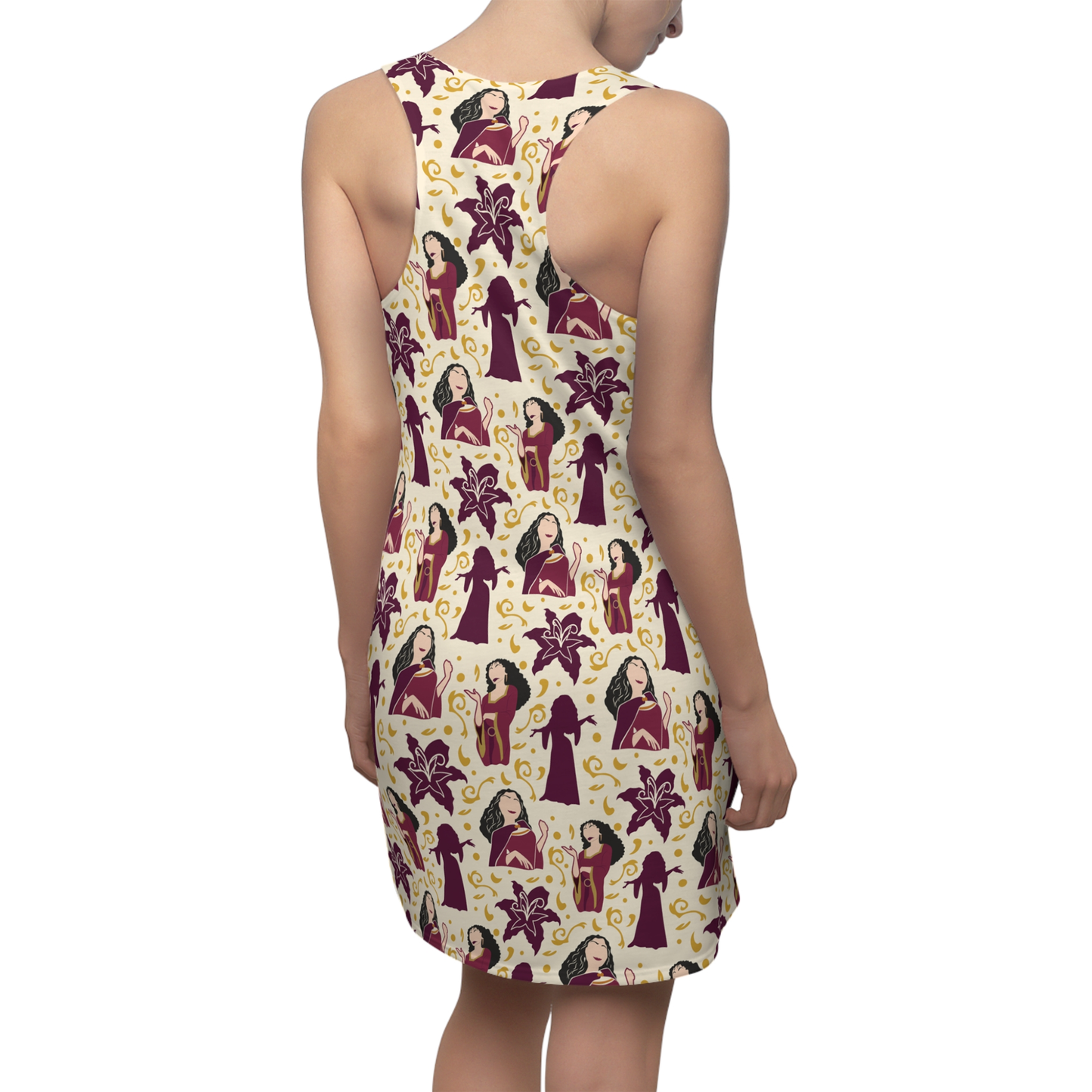 Mother Gothel Dress, Rapunzel Villain Mother Gothel Pattern Costume
