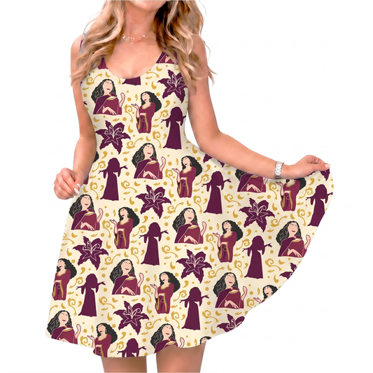 Mother Gothel Dress, Rapunzel Villain Mother Gothel Pattern Costume