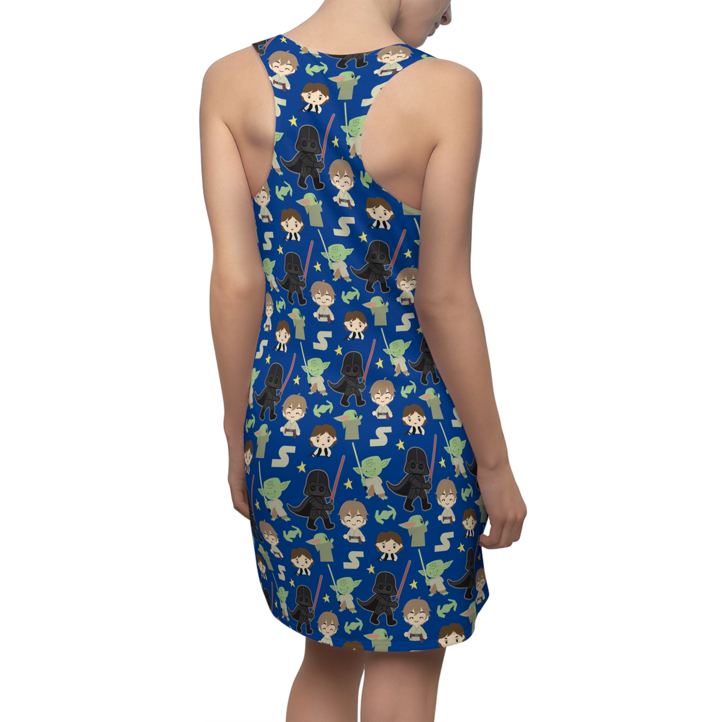 Disney Dress, Star Wars Outfit, Disney Dress for Women, Luke Skywalker, Han Sol, Grogu, Yoda, Darth Vader, Star Wars Dress, Sci-Fi Fan Gift