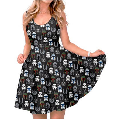 Disney Dress, Star Wars Outfit, Disney Dress for Women, Boba Fett, Din Djarin, Captain Rex, Stormtrooper, Star Wars Dress, Sci-Fi Fan Gift