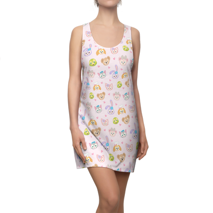 Duffy and Friends Dress, Disneyland Skater Dress, Disney Bear Dress, Animal Companions Dress, Duffy, ShellieMay, Gelatoni, Disney Outfits