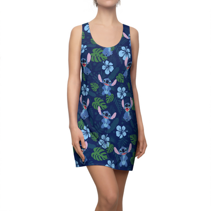 Stitch Tropical Dress, Lilo and Stitch Aloha Pattern Costume