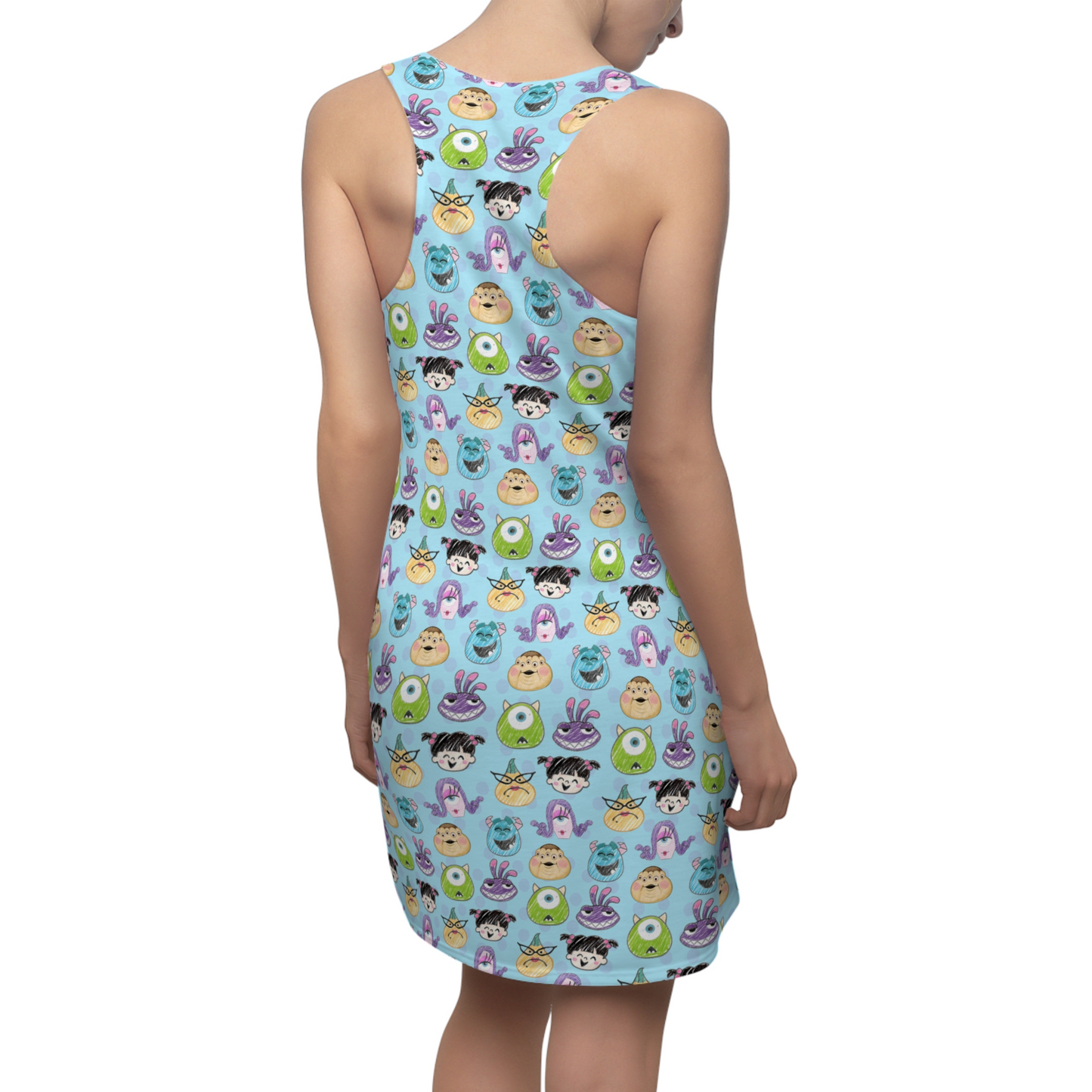 Magical Theme Park Women's Dress, Monsters Inc Dress, Mike Sully Boo Celia Roz, Halloween Costume, Adult Theme Park Outfit, Vacation Athletic Dress