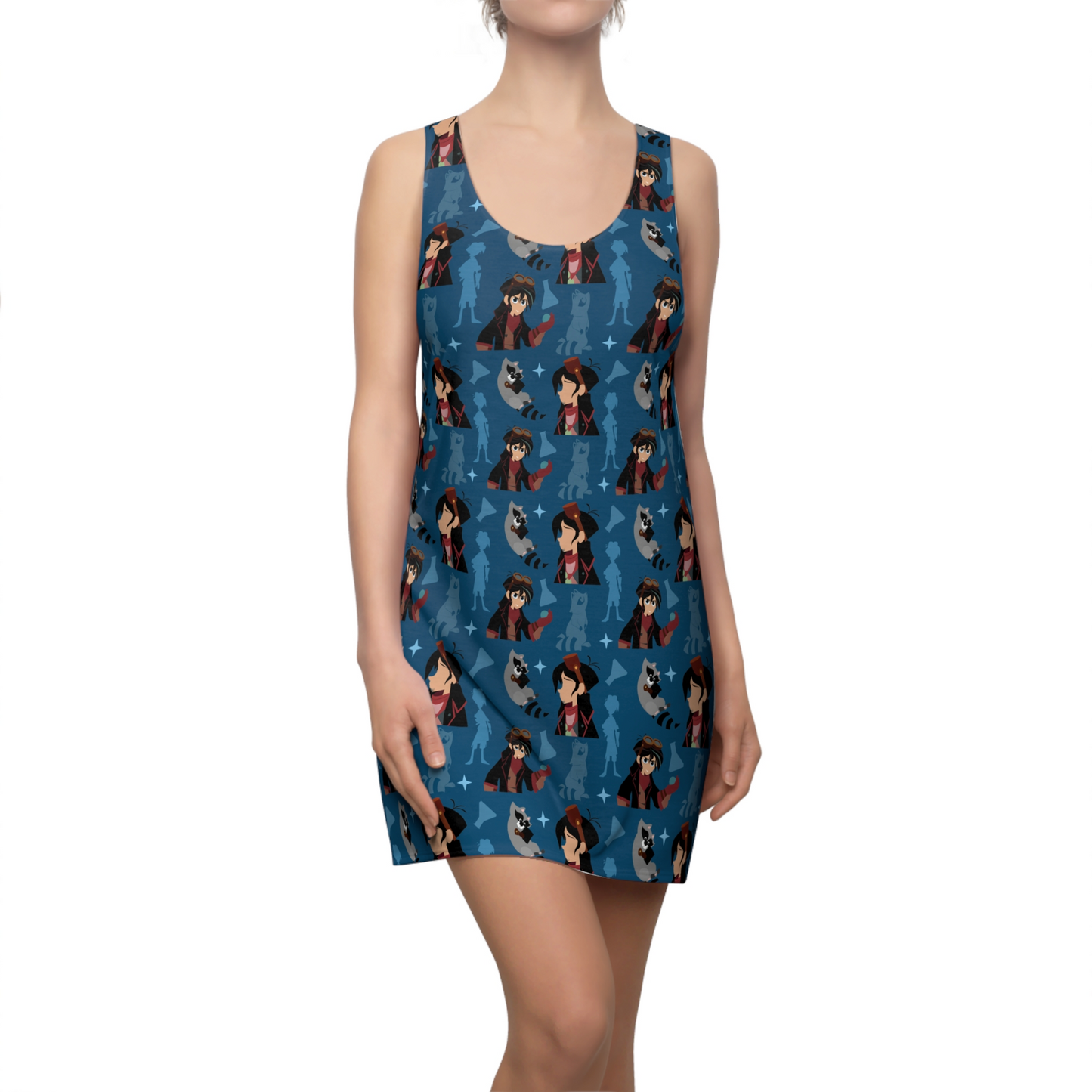 Disney Dress, Disney Character Pattern Blue Outfit, Varian Women's Dress, Tangled The Series Dress, Disney Magic Kingdom Adult Outfits