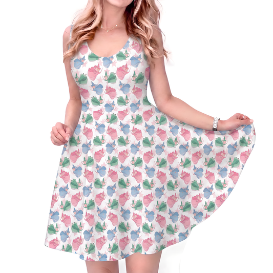 Disney Dress, Disney Fairy Godmother Pattern Outfit, Sleeping Beauty Women's Dress, Flora, Fauna, and Merryweather, Magic Kingdom Outfits