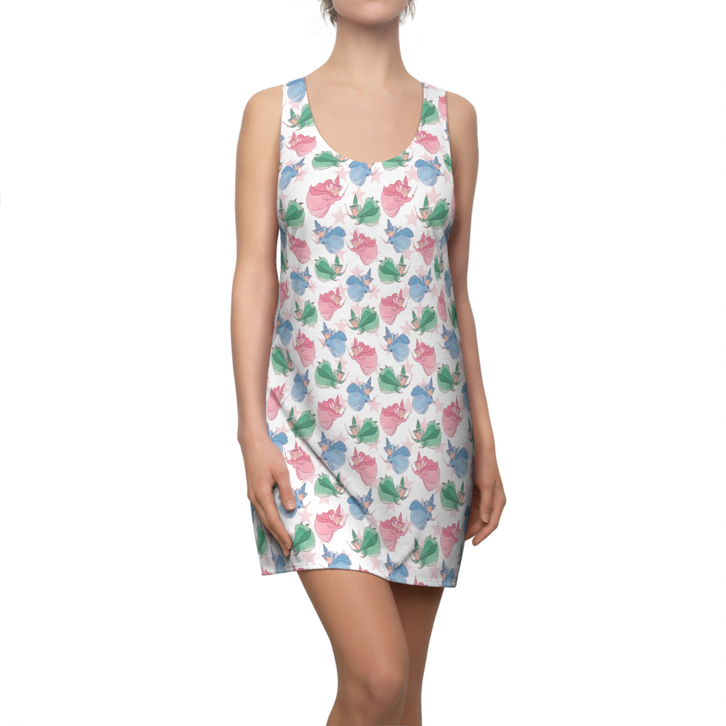 Disney Dress, Disney Fairy Godmother Pattern Outfit, Sleeping Beauty Women's Dress, Flora, Fauna, and Merryweather, Magic Kingdom Outfits