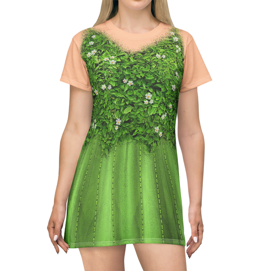 Tinker Bell Short Sleeve Dress, Peter Pan & Wendy Costume