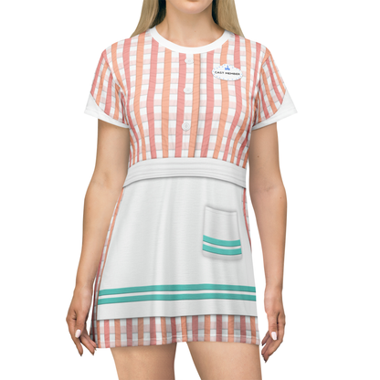 50's Prime Time Cafe Short Sleeve Dress, Disney Cast Member Costume