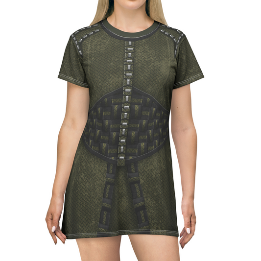 Dar-Benn Short Sleeve Dress, The Marvels Costume