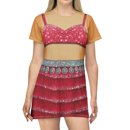 Gazelle Short Sleeve Dress, Zootopia Character Costume