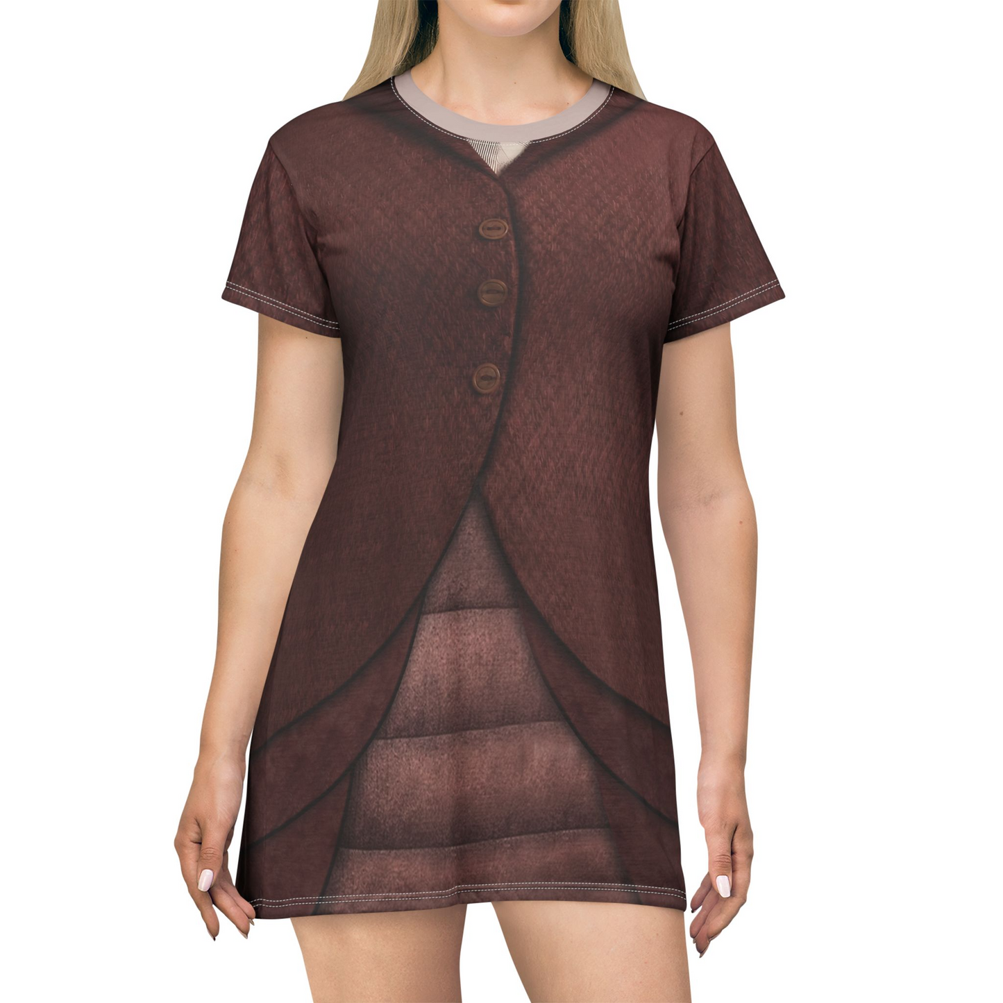 Dean Hardscrabble Short Sleeve Dress, Monsters University Character Inspired Costume