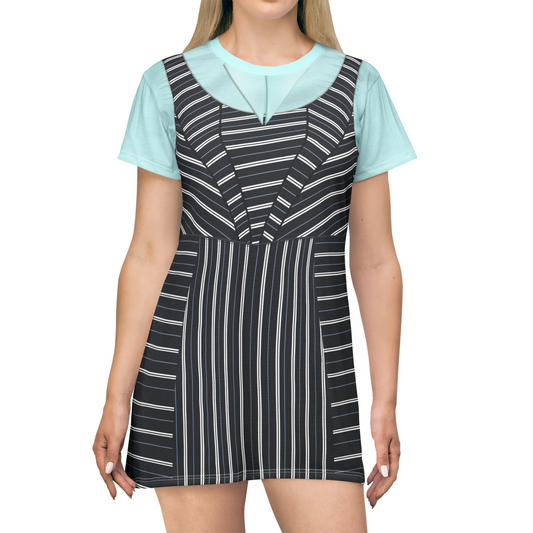 Elphaba Shiz Uniform Short Sleeve Dress, Wicked Character Inspired Costume