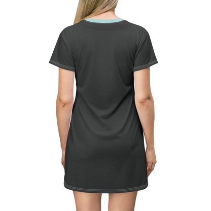 Elphaba Black Striped Shiz Uniform 2 Short Sleeve Dress, Wicked Character Inspired Costume