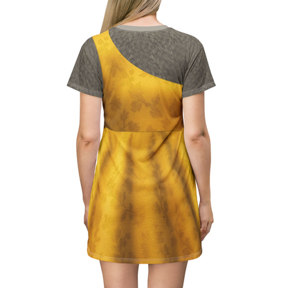 Judy Hopps Yellow Short Sleeve Dress, Zootopia 2 Character Inspired Costume
