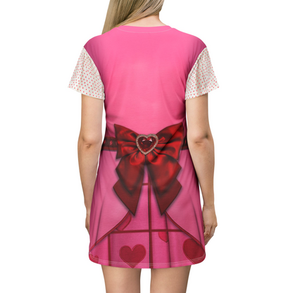 Bridget Short Sleeve Dress, Descendants Shuffle of Love Costume