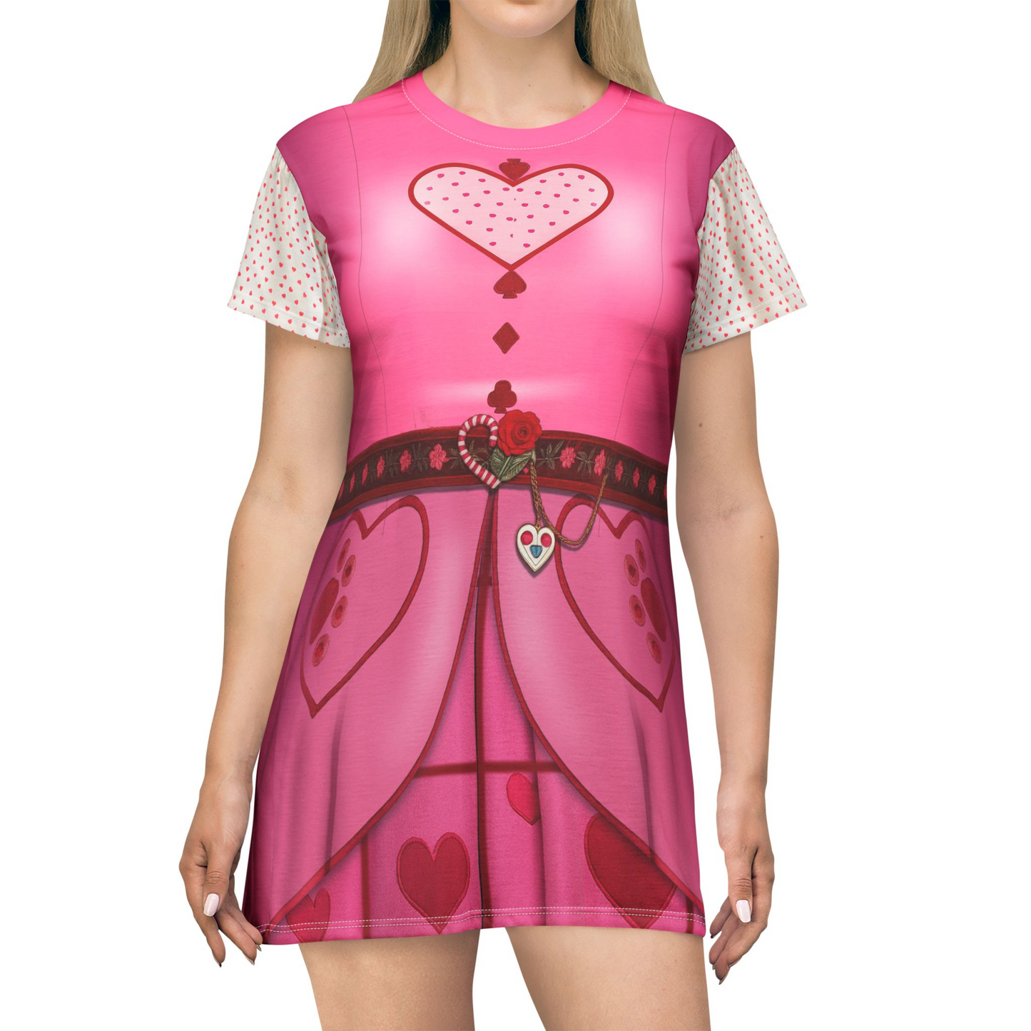 Bridget Short Sleeve Dress, Descendants Shuffle of Love Costume
