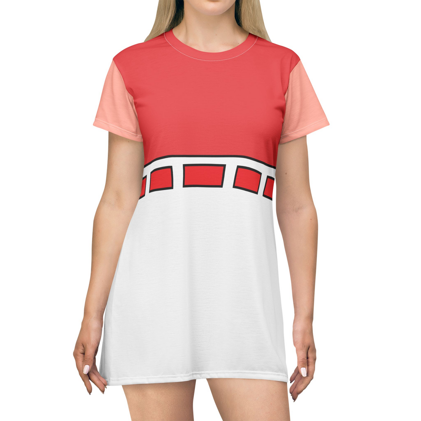 Candace Short Sleeve Dress, Phineas and Ferb Character Inspired Costume
